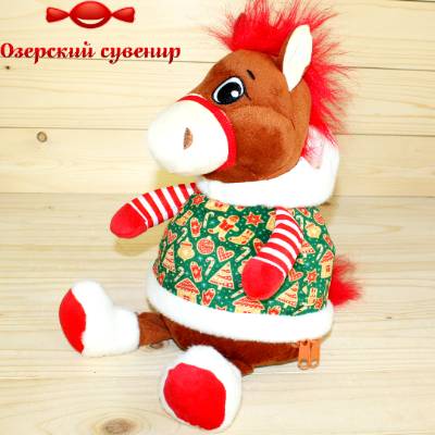 Детский новогодний подарок Озерский Сувенир в мягкой игрушке в Верее